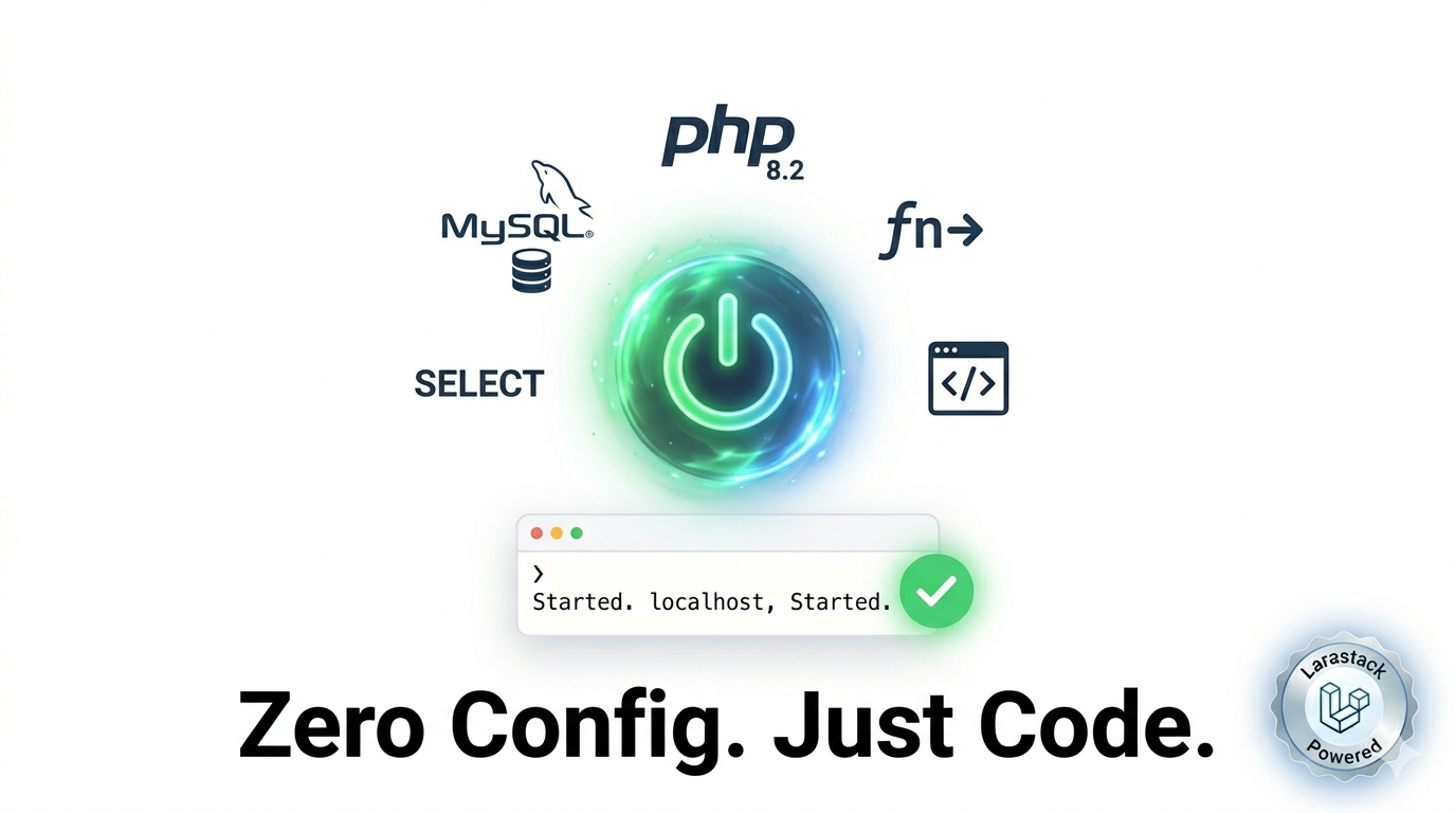 Why Zero-Configuration Developer Tools Win — And How Larastack Gets It Right