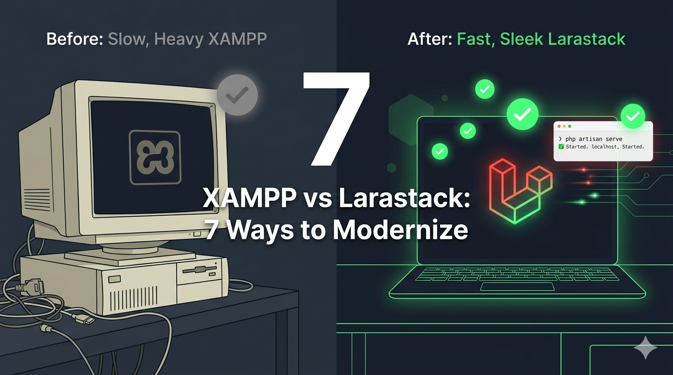 7 Reasons to Switch from XAMPP to Larastack for PHP Development on Windows